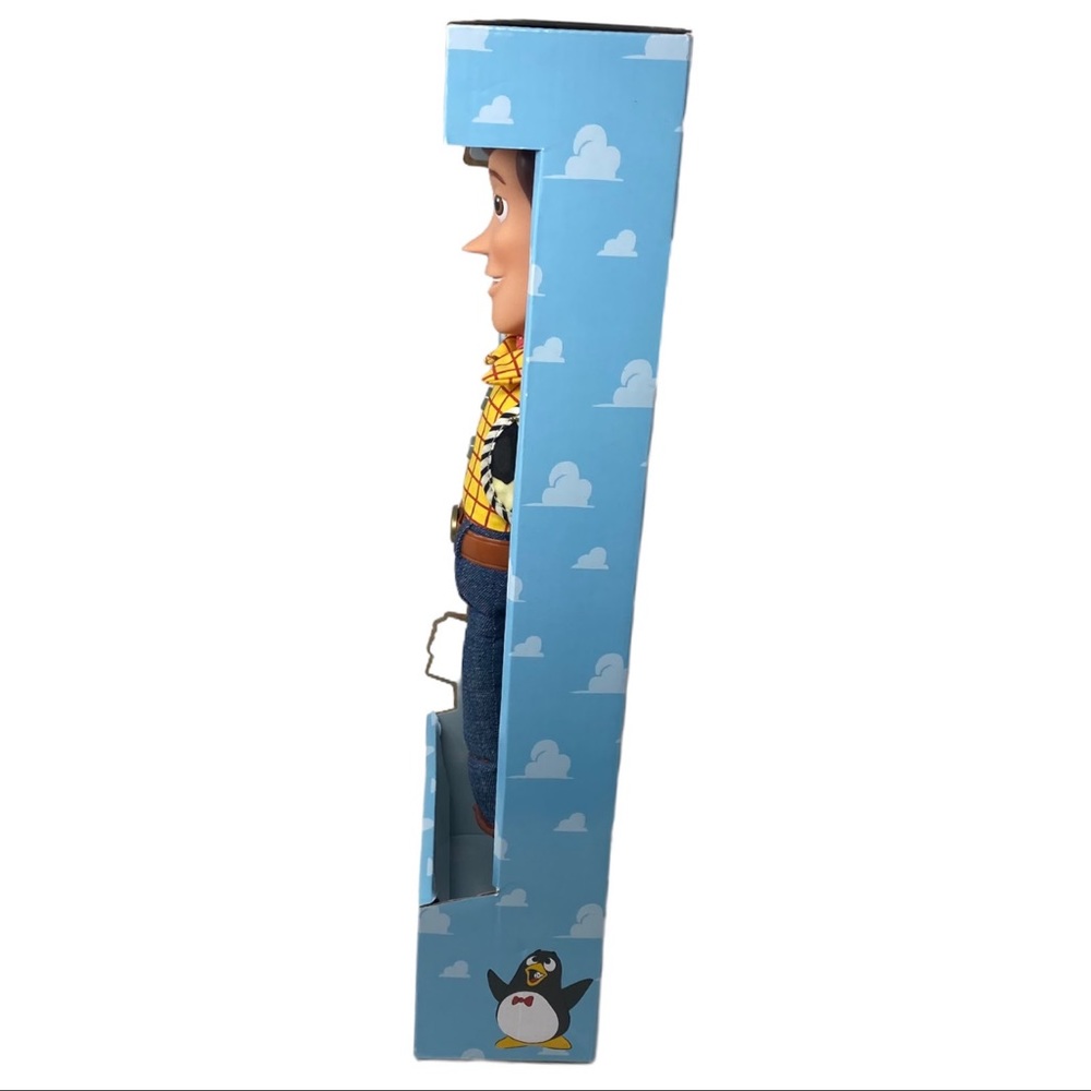 Disney Parks Talking Woody Doll Toy Story Figure Cowboy Andy - Picture 2 of 6